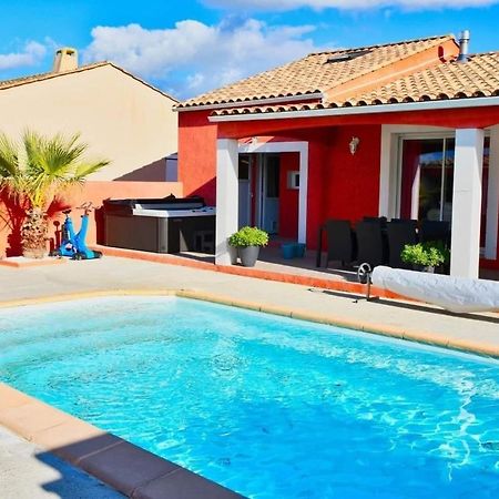 Villa Elegante A Carcassonne Avec Jardin Et Jacuzzi Ngoại thất bức ảnh